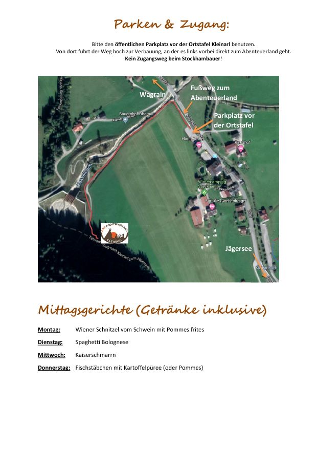 Parken Abenteuerland Kleinarl